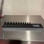 Snap On 22 Pc Metric 5-15mm Shallow Deep 12 Point Socket Set In Foam New. Fixed Price $699.95.