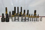 Snap-on, Mac Tools 1/4" 3/8" Drive Torx, Hex Set 21 Pieces Lot Usa. Fixed Price $250.00.