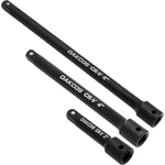 Dakcos 3 Pcs Impact Extension Bar Set 1/4" Drive Socket Extensions 2"-4"-6". Fixed Price $16.99.