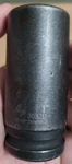 Grey Pneumatic 3032d 3/4" Drive X 1" Standard Socket. Fixed Price $14.99.