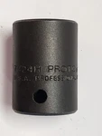 Proto J7424h, 3/4"standard Impact Socket, 1/2" Drive, 6 Point. Fixed Price $15.00.