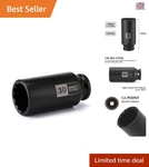 1/2 Inch Drive Deep Impact Socket 30mm Chrome Moly 12pt Metal Tool. Fixed Price $15.99.
