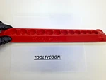 Snap-on New 12pc Chrome Shallow Socket Organizer Tray 5/16-1" Pakty223. Fixed Price $54.95.