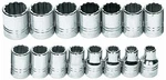 Williams Mss-15rc 15-piece 1/2-inch Drive Metric Shallow 12 Set. Fixed Price $170.60.
