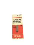Kd 412404 #4 Phillips Bit 5/16" Hex Drive *made In The Usa*. Fixed Price $10.00.