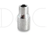 Proto 3/16" Shallow Socket 1/4" Drive 12 Point Sae 12pt Chrome Usa 4706t. Fixed Price $9.00.