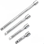 Emstar 4pcs 1/4" Socket Extension Drive Universal Joint Socket, Silver. Fixed Price $8.55.