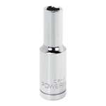 Powerbuilt 1/2 Inch Drive X 7/16 Sae Deep Socket, 6 Point, 7/16", Silver. Fixed Price $20.99.