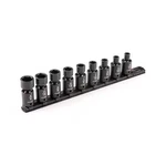 Tekton Sid97100 3/8 In Drive Flex Impact Socket Set, Sae, 9 Pcs. Fixed Price $105.99.