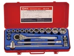 Genius Tools 17 Piece 1/2" Dr. Sae Hand Socket Set - Gs-417s. Fixed Price $115.80.
