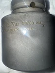 Snap-on Im783 Shallow Impact Socket 1" Drive Big 2-7/16" 62mm 6 Pt See Pics/read. Fixed Price $145.00.
