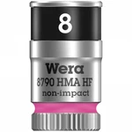 Wera 05003723001 8790 Hma Hf Zyklop Socket W/ 1/4" Drive, 8mm Hex Head. Fixed Price $12.24.