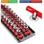Ernst Mfg. Rd Socket Boss Tray High-density System With 2 Red 13" Rail.... Fixed Price $40.40.