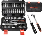 Realtek 66 Pieces 1/4 Inch Drive Socket Set, Ratchet Medium, Tool Set -66pcs. Fixed Price $37.69.