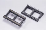 Lot Of 2 X 110-93-624-41-001000 Mill-max Dip Socket 24 Pos Row 2.54mm Thruhole. Fixed Price $5.16.