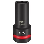 Milwaukee Shockwave Impact Duty 1 In Drive 1-1/8 Thin Wall Extra Deep 6. Fixed Price $51.99.