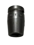 Apex 1/2" Square Drive 3/8" 4 Point Standard Impact Socket Usa Made 5612. Fixed Price $13.99.