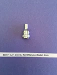 Gearwrench 80197 1/4" Drive 12 Point Standard Metric Socket 4mm. Fixed Price $15.79.