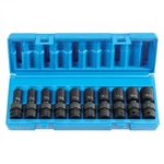 Grey Pneumatic 1210umsd 3/8" Dr. 10 Pc. Semi Deep Metric Universa. Fixed Price $176.81.