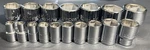Nos Vintage Wright Tool 17pc Sae Std 6pt Socket Set 1/2 Dr 3/8 - 1-1/2 Usa. Fixed Price $254.15.