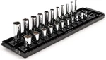 1/4 Inch Drive 12-point Socket Set With Rails, 22-piece (5/32-9/16 In.) Shd902. Fixed Price $75.86.