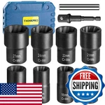 Thinkpro Bolt Extractor Set17 Piece Wheel Lock Removal Kitlug Nut Set. Fixed Price $88.00.