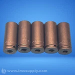 Apex Mb-12mm21 Bag Of 5 Impact Socket, 1/4'' Square Drives Fnob. Fixed Price $15.00.