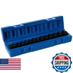 Grey Pneumatic 9714m 1/4'' Surface Drive 14-piece Standard Metric Socket Set. Fixed Price $61.98.