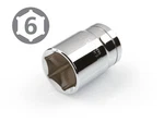Tekton 14281 1/2-inch Drive By 7/8-inch Shallow Socket, Cr-v, 6-point. Fixed Price $8.50.