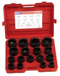Genius Tools 17 Piece 1" Dr. Sae Impact Socket Set (cr-mo) - Is-817s. Fixed Price $992.51.