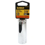 Dewalt Dwmt88951osp Sae Deep Chrome Socket, 7/8" 6-point, 1/2" Drive, 88-951d. Fixed Price $4.94.