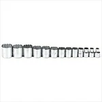 Stanley Proto J52126 13 Piece 6 Point 3/8" Drive Socket Set. Fixed Price $81.39.