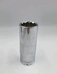 Gearwrench 80822: 1/2 In. Drive 12-point Metric 24mm Deep Socket - Chrome. Fixed Price $16.99.