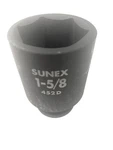 Sunex 452d 1-5/8" 3/4" Drive 6 Point Deep Impact Socket Standard Tools 6pt Sae. Fixed Price $29.97.