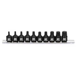 Mixpower 10 Pieces 3/8" Drive Impact Torx Bit Sockets,t25-t70,cr-mo Gr.... Fixed Price $26.93.