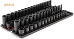 Tekton 3/8 Inch Drive 6-point Impact Socket Set With Rails, Sid91218,alloy Steel. Fixed Price $240.00.