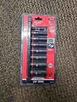 Milwaukee 49-66-7021 Shockwave 3/8" Drive Metric Deep Impact Socket Set 8pc. Fixed Price $49.99.