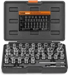 Thinkwork Easy Out Bolt Extractor Kit, 35 Pcs Nut Socket Set, 1/4".... Fixed Price $69.22.