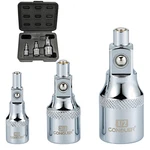 Conquer No-drop Magnetic Socket Extension Bars Cr-v Steel 1/4", 3/8", 1/2". Fixed Price $32.39.