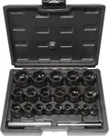 Dptool 22 Piece Bolt Nut Extractor Set, 1/2" And 3/8" Drive 22pc Large Kit. Fixed Price $71.23.