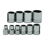 Williams Wsb-10rc 10-piece 3/8-inch Drive Shallow 12 Point Socket Set. Fixed Price $55.61.