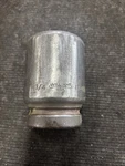 17-656 1-3/4" X 1" Drive 6 Point Deep Socket Black For Impact Use Williams Usa. Fixed Price $25.00.
