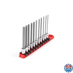 Tekton 1/4 Inch Drive Long Hex Bit Socket Set With Rail, 11-piece (2-8 Mm) Shb. Fixed Price $49.96.
