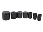 7 Snap-on 1/2" Drive 8 Point Sae Shallow Double Square Power Sockets. Fixed Price $199.00.