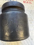 Chicago Pneumatic C39533, 1-5/8 Hex X 1" Drive Impact Socket. Used. Fixed Price $38.99.