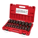 Milwaukee 49667012 19pc Shockwave 1/2" Drive Sae Deep Socket Set. Fixed Price $183.92.