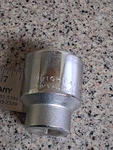 Wright 4138 1-3/16" 12pt 1/2" Drive Socket Usa Forged Alloy. Fixed Price $15.00.