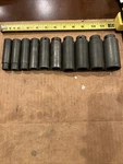 Mac Tools Svdp136tr 10pc Sae 1/2 Deep Impact Socket Set 6 Point 1-1/16" - 7/16". Fixed Price $134.99.