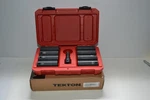 Tekton 9pc 1/2in Drive Impact Lug Nut Socket Set Sae Metric 17-22mm 3/4-15/16in. Fixed Price $39.49.