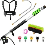 Tor 24 Ft Telescoping Pressure Washer Wand With Extension Wand,g. Fixed Price $140.93.